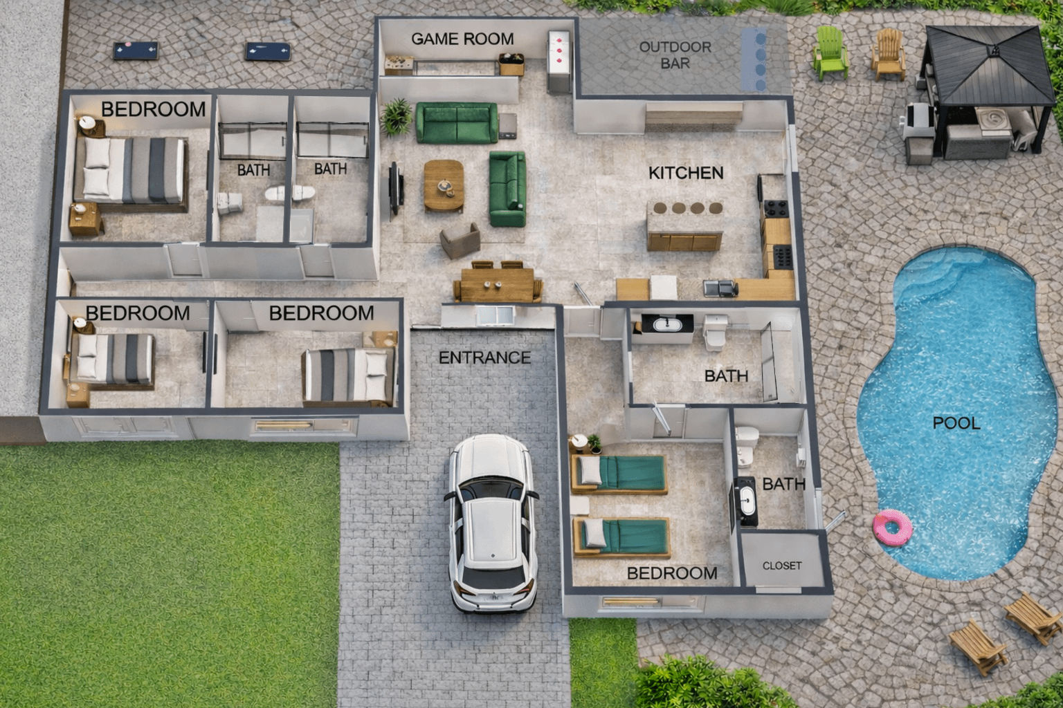 Experience Our Homes Before You Arrive: New 3D Floor Plans for Casita Coral and Villa Pines